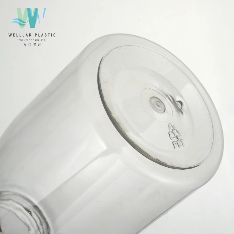 400ml Plastic Pet Cosmetic Round Foam Pump Bottle