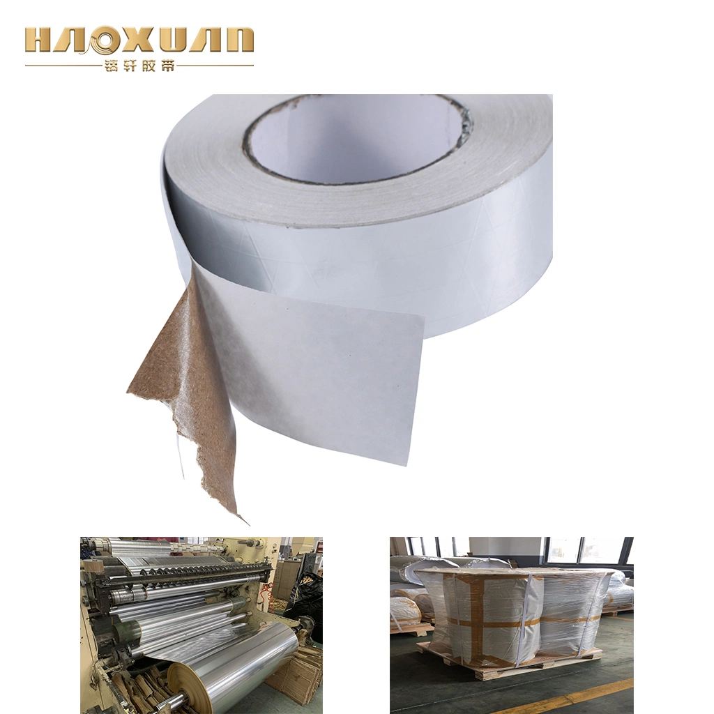 Twill Woven Weave Type Fiberglass Reinforced Aluminum Foil Tape