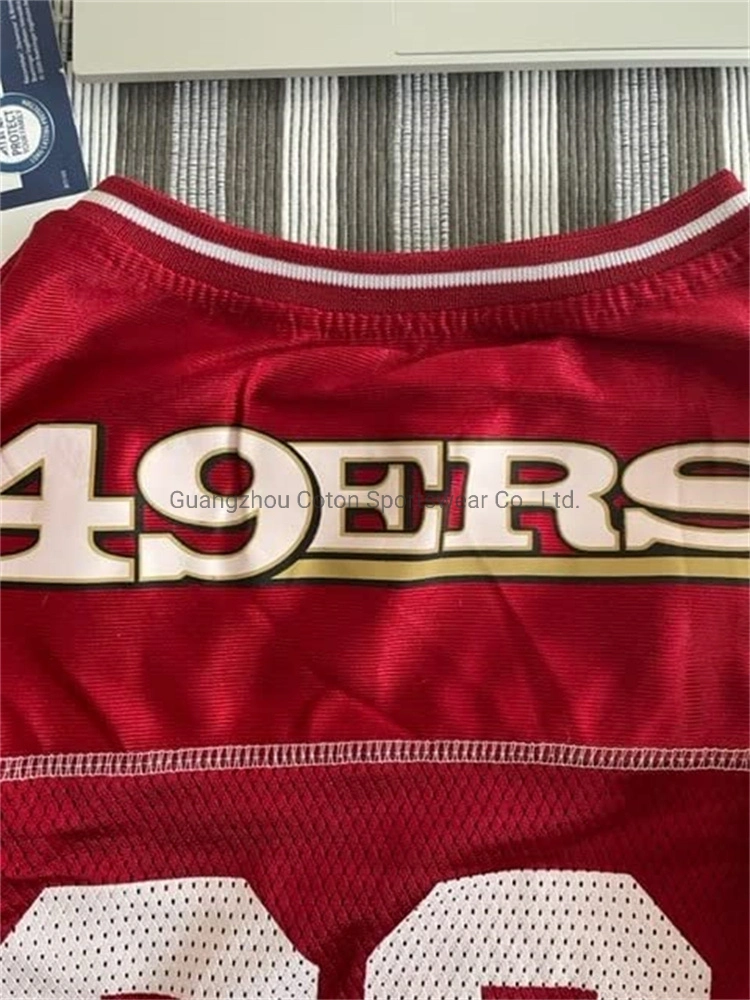 Sulimation Printing Haustiere erste Haustier Zubehör San Francisco 49ers NFL Chicago Bears Mesh Jersey für Hunde Katzen