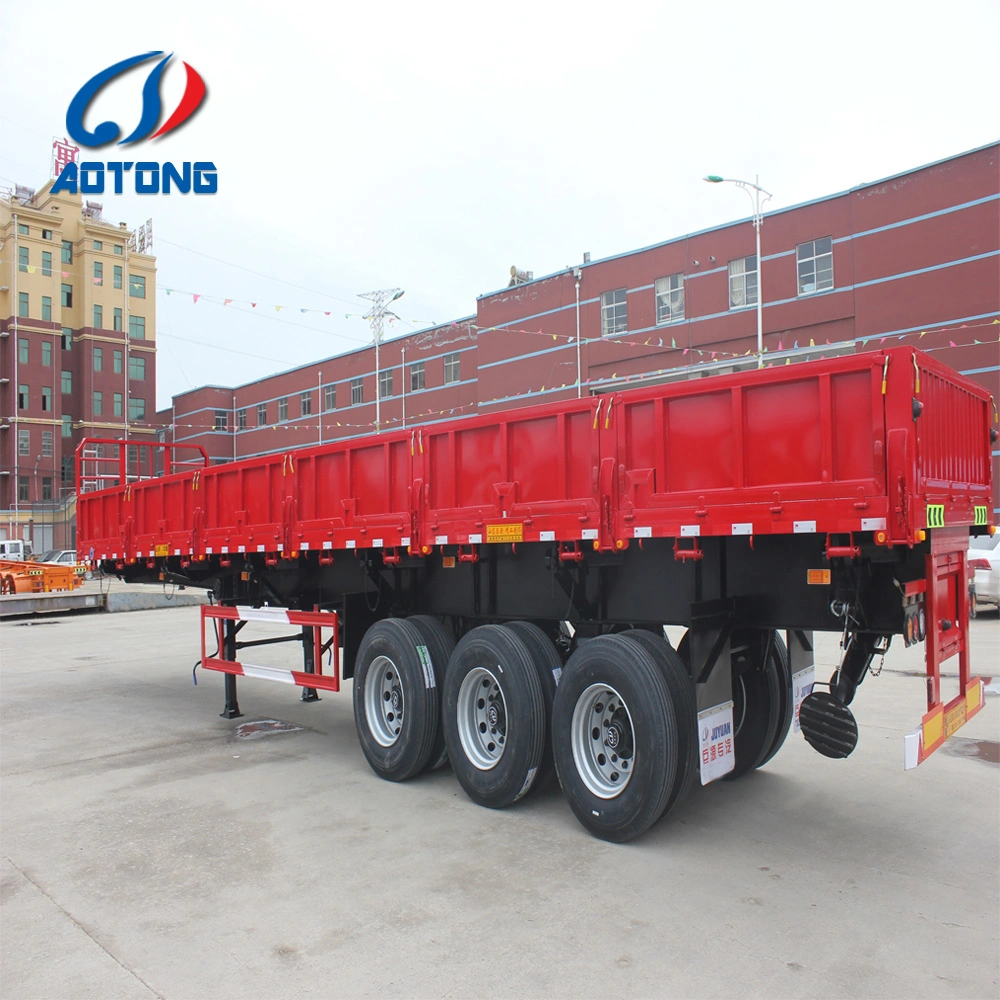 Pared lateral contenedor extraíble Transporte de carga Semi Ftrailer