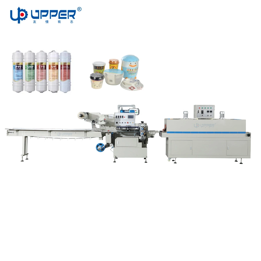 Upper Automatic Cosmetic Soap Box Cellophane Packing Machine Tobacco Perfume Box Carton Cellophane Packaging Wrapping Machine