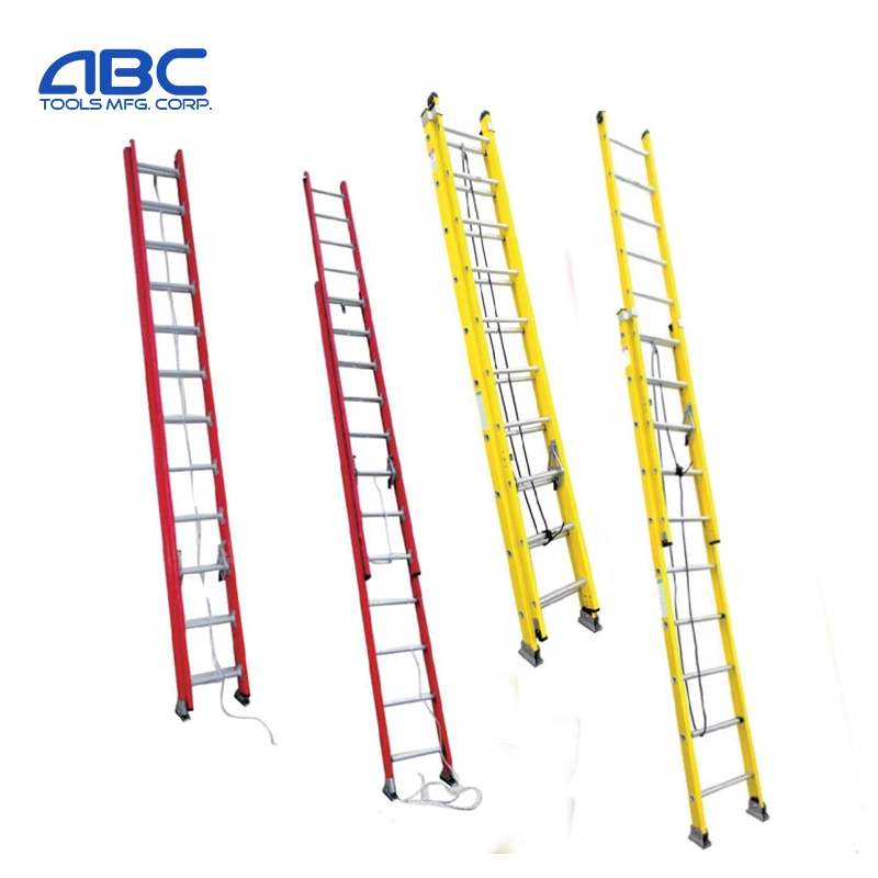 4 5 6 7 8 9 Steps Folding Fiberglass Ladder with CSA/ANSI/En131 Certification for Use Around Electricity