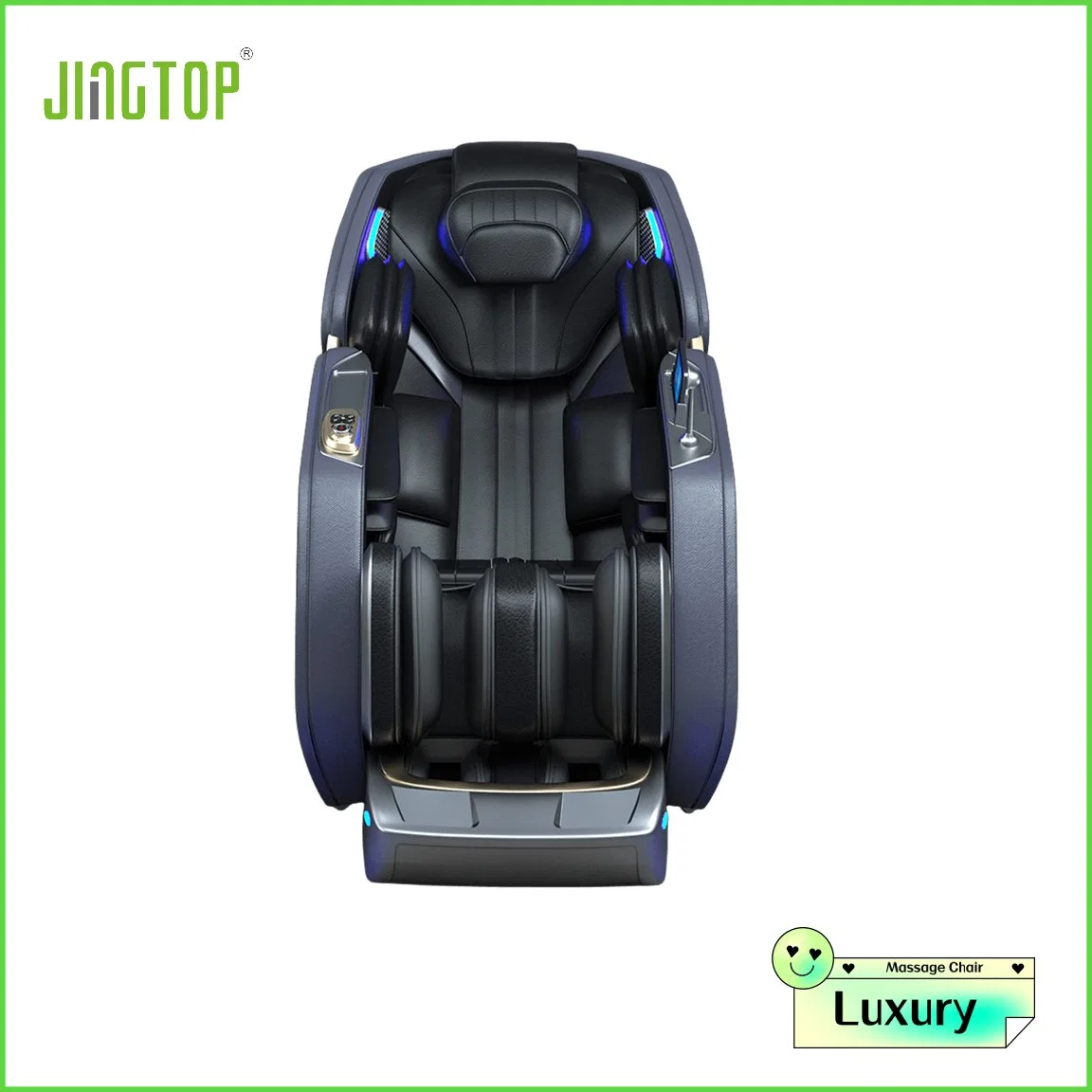 Jingtop Factory Direct 3D 4D نمط جديد بلا خطورة HiFi كرسي تدليك إمالة الموسيقى