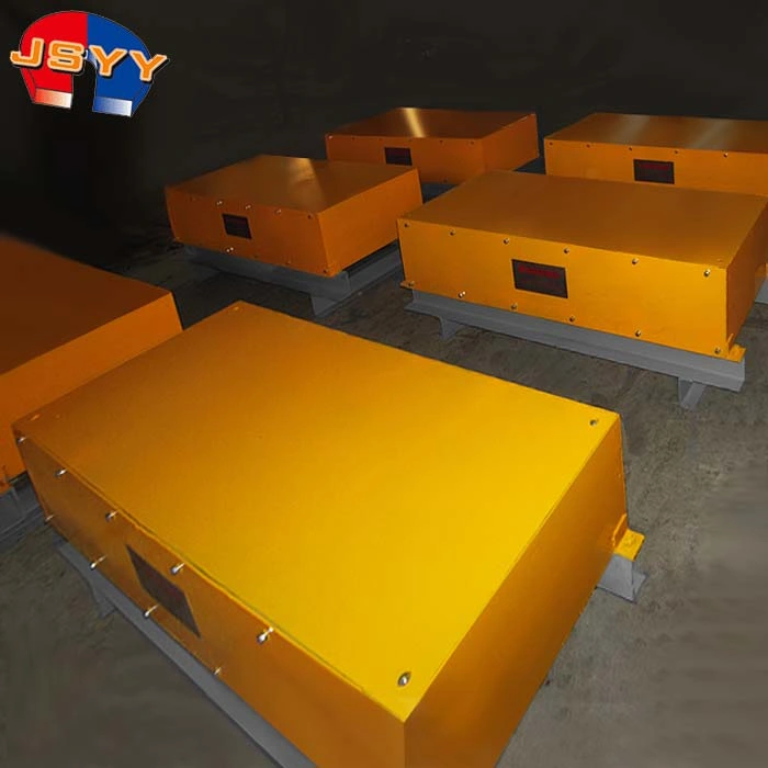 Plate Type Magnetic Separator Equipment Cross Conveyor Belt