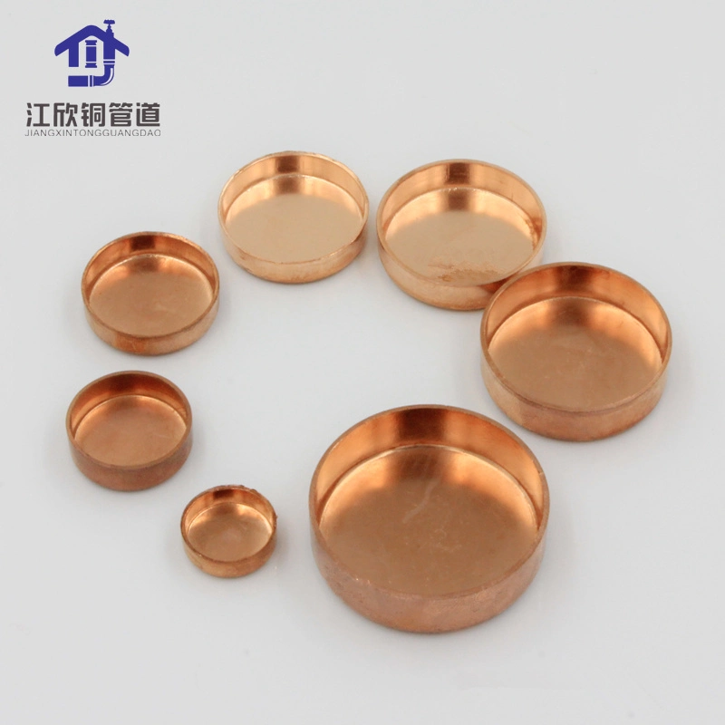 Copper Cap Refrigeration Cover of Refrigeration Water Supply and Drainage Pipe Fittings