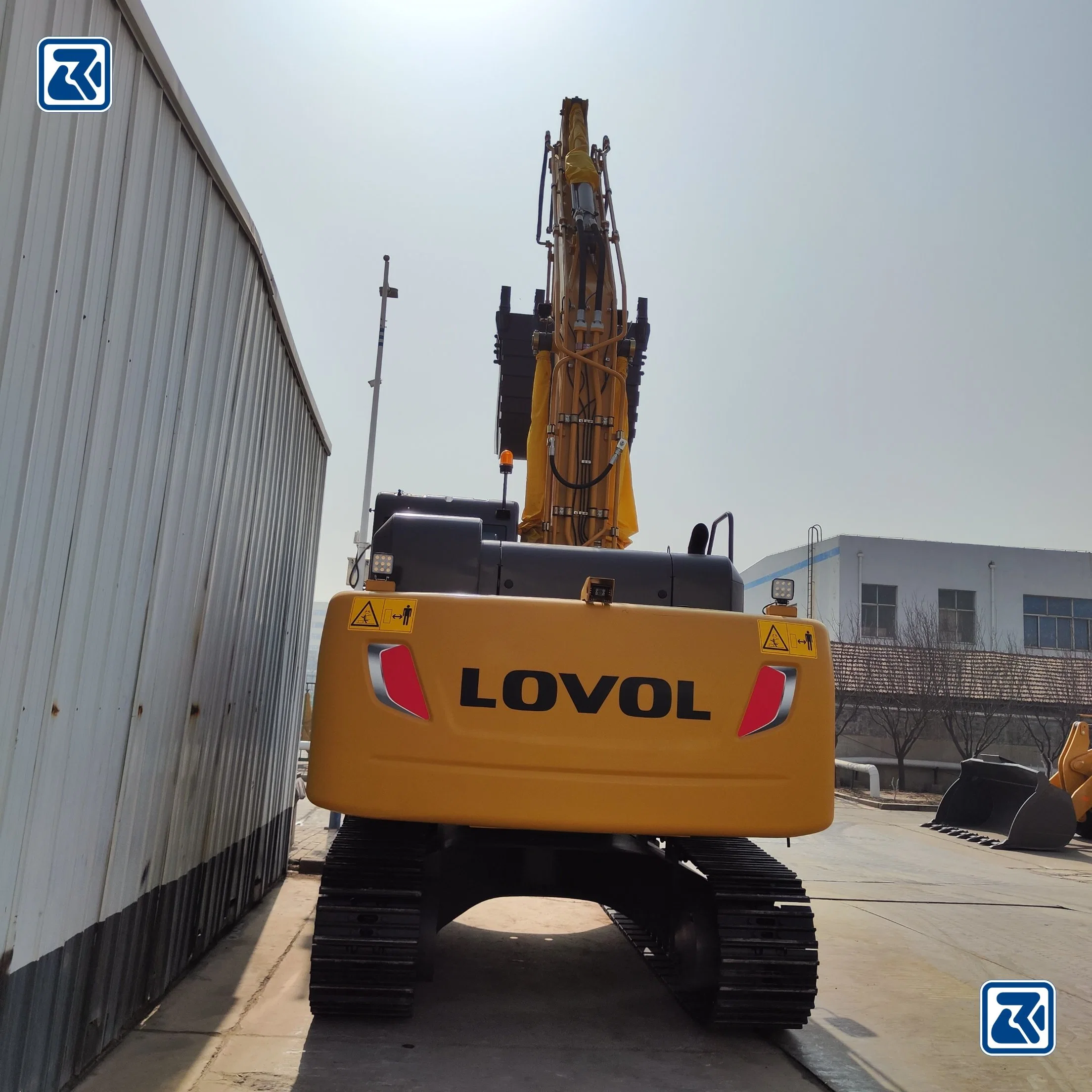 Foton Lovol 0.9 Cubic Meters High Performance Crawler Hydraulic Large Large Construction Machinery Excavator for Africa Central Asia