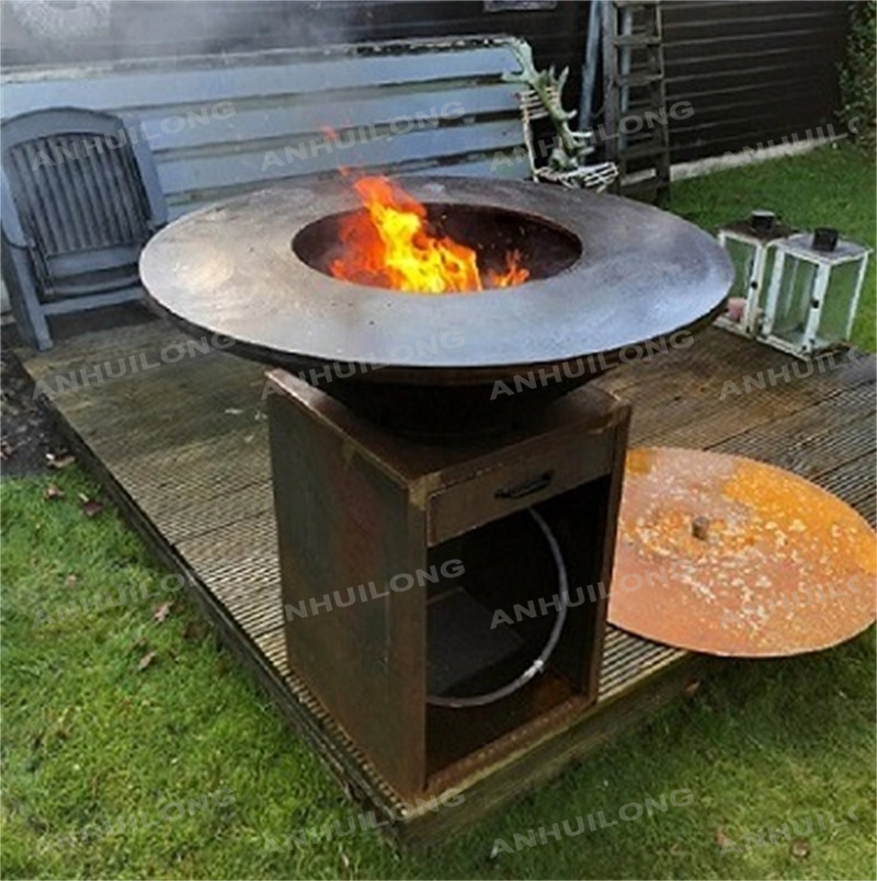 CE Cerificate Wood Burning Outdoor Cooking Steel Brasero BBQ Grills