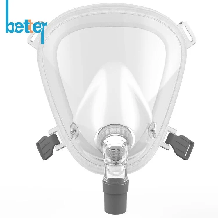 Le silicium Non face total plein de réaspiration des oreiller nasale CPAP Ventilateur Bipap masque pour apnée du sommeil