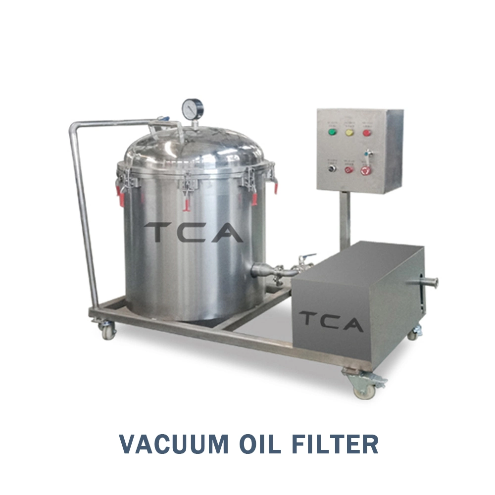 TCA High quality/High cost performance  Automatic Vacuum Mesh Belt Type Pressure Filtering Machines Frying Oil for Fryer