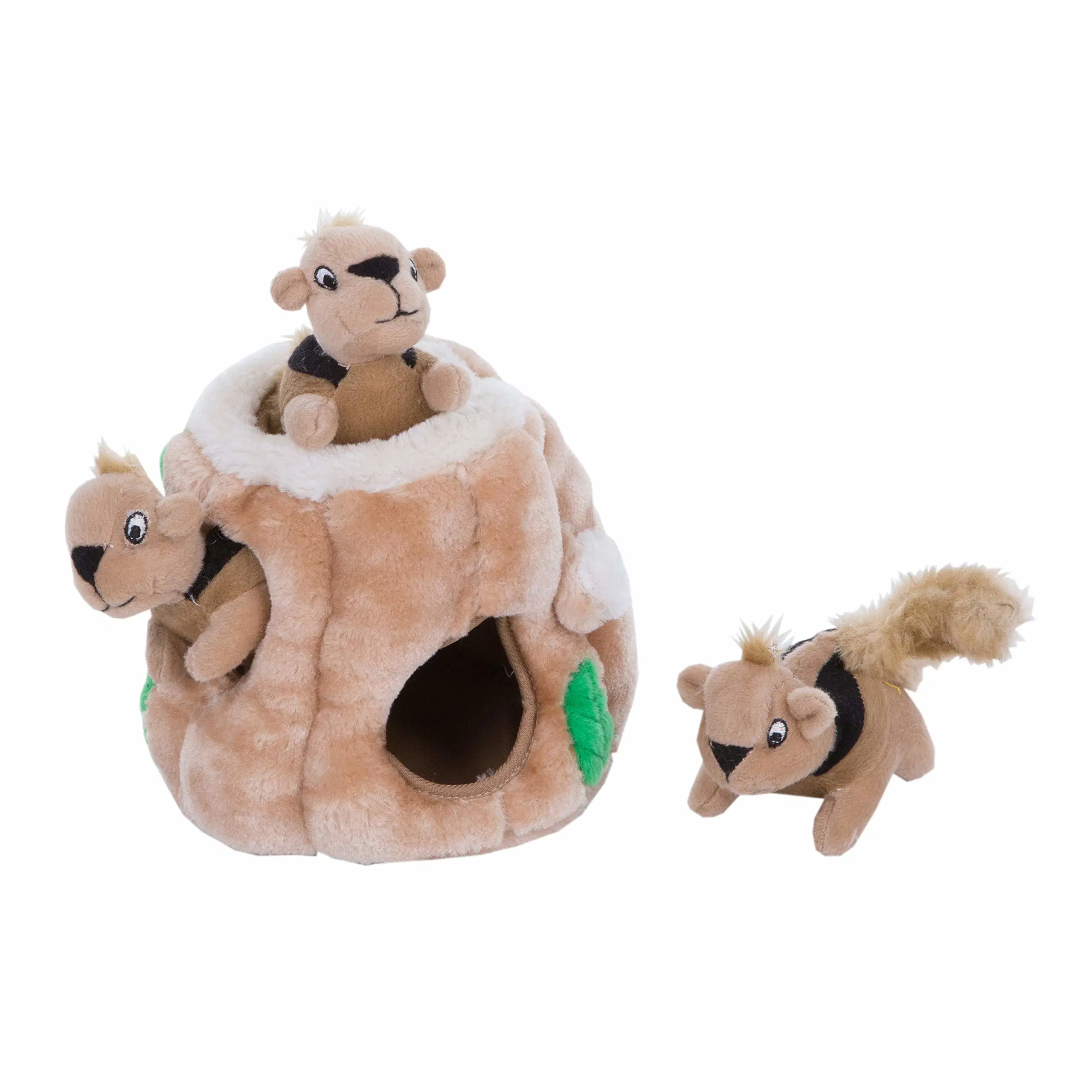 Outward Hound Hide a Squirrel Plush Dog Toy Puzzle Small Dog Toy