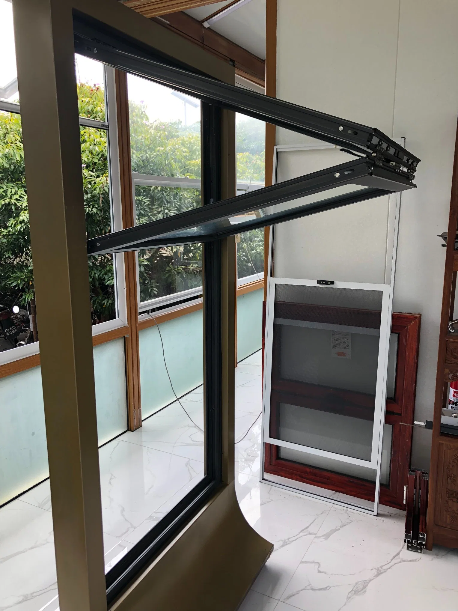 Aluminum Folding Window with CE Standard|Fold up Windows and Doors