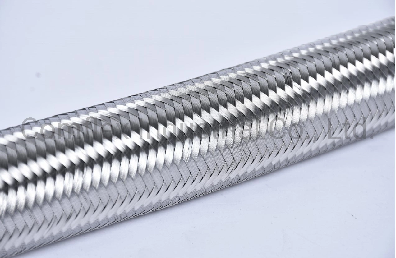 Flexible Metal Hose / Pipe with All Kinds Fittings with Wire Braided