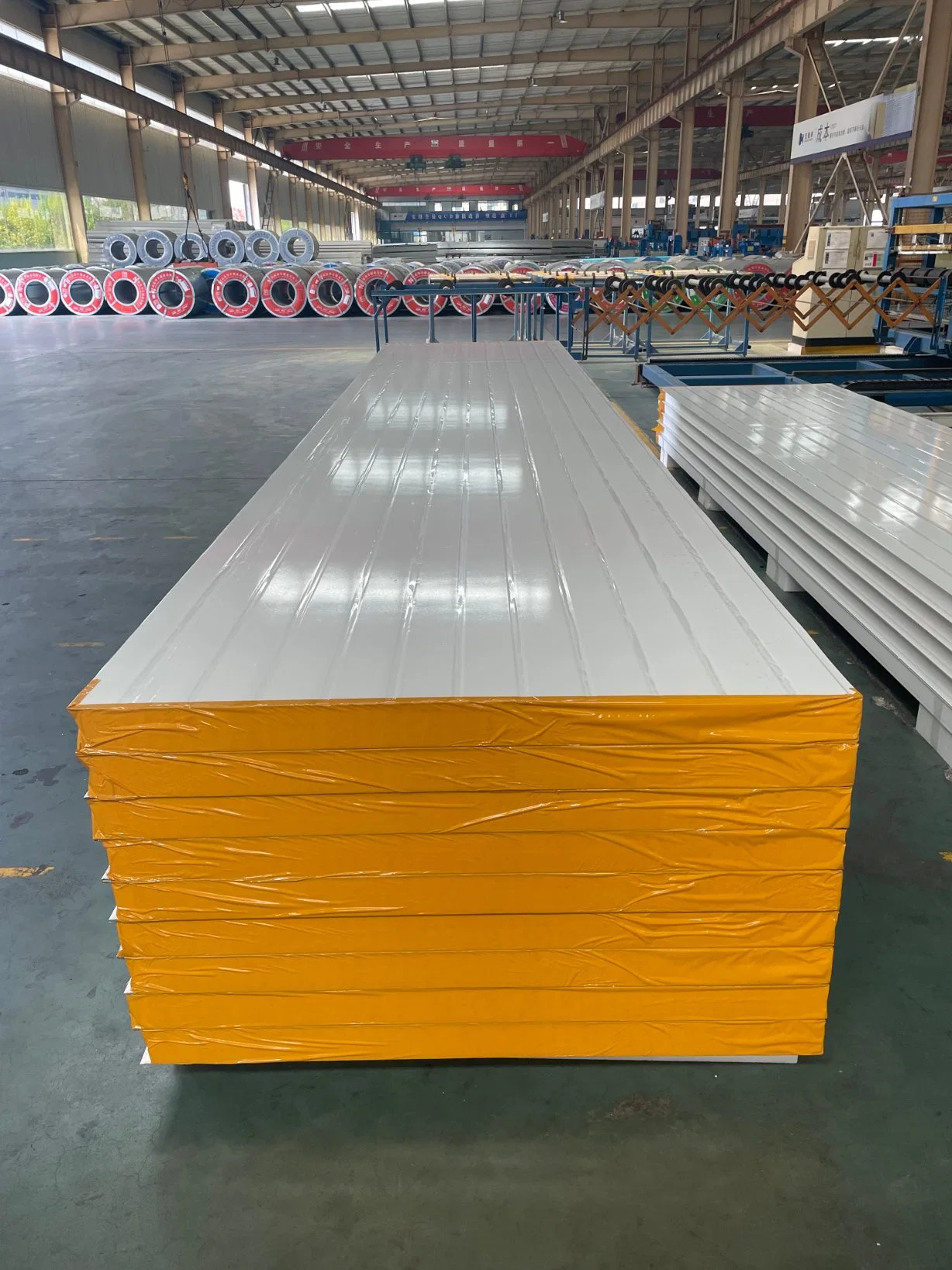 EPS / Rock Wool / PU / PIR / Polyurethane Structural Insulated Sandwich Panels