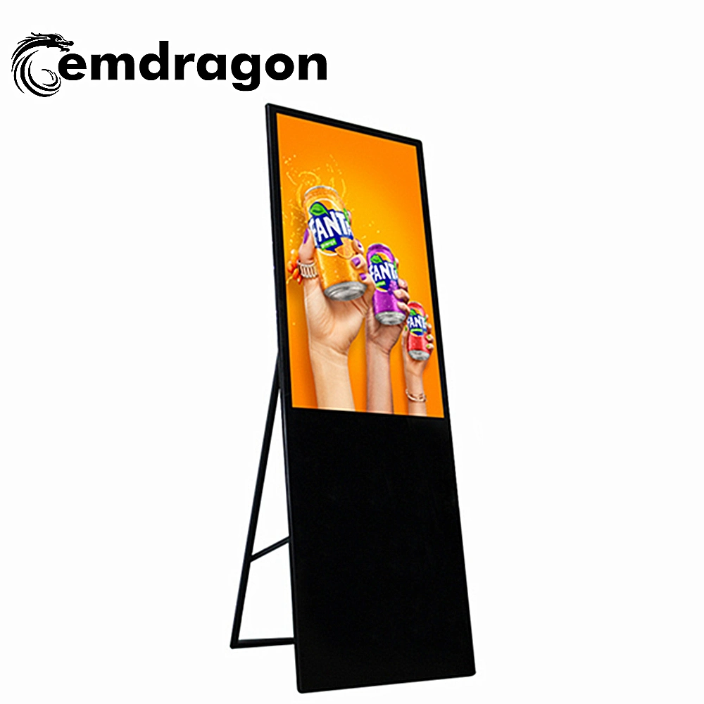 43 Inch Portable LCD Digital Signage Car Display LED 43 Inch CCTV Monitor Wall Display for Cameratalent Market Ad Player LCD Digital Signage