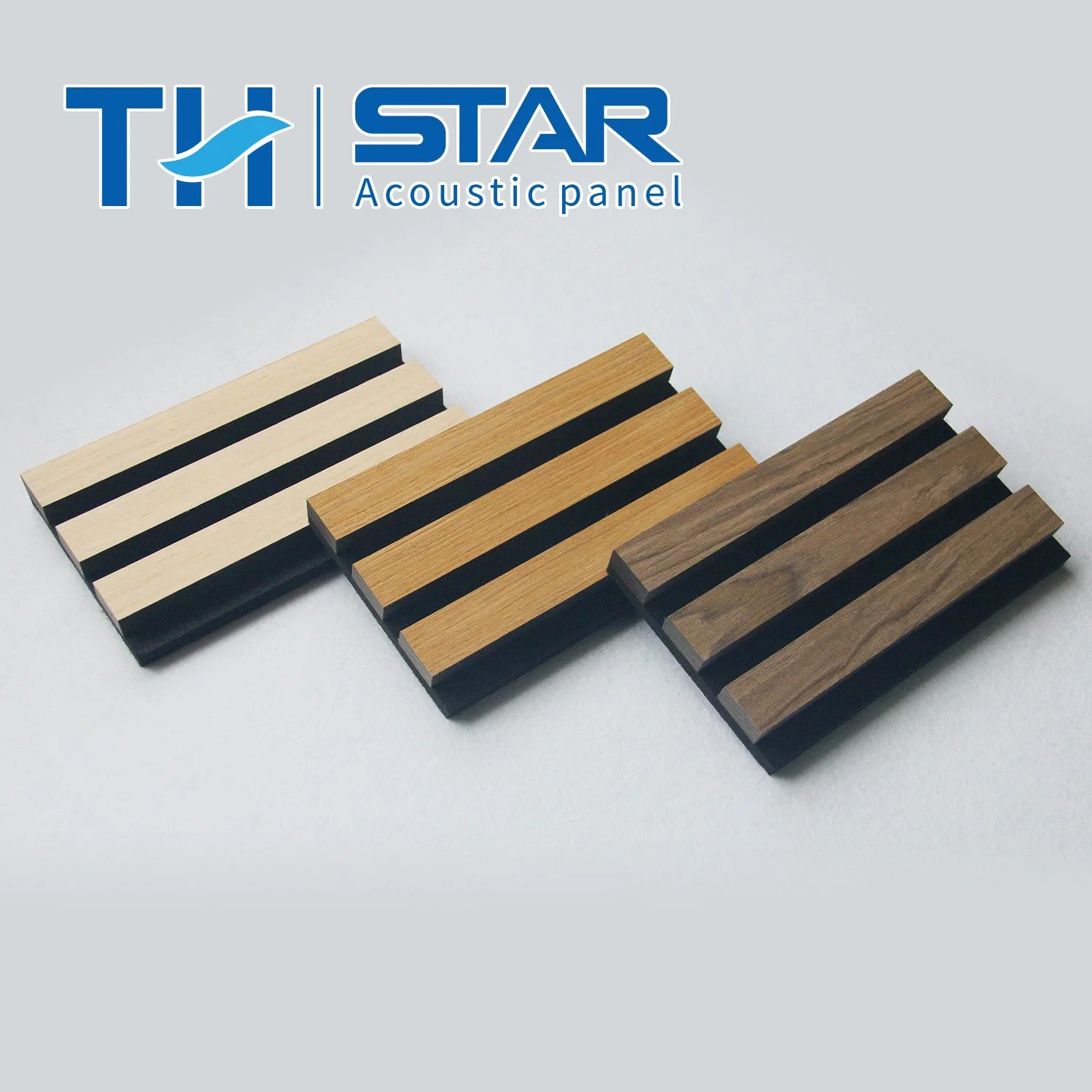 Eco-Friendly Environmental Grade Wooden Slats Akupanel Sound Proof Wall Panels Used on Wall or Ceilings