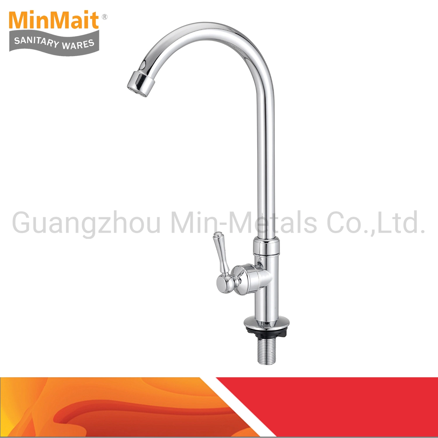 Plastic Kitchen Water Tap Cold Water Chrome Plated Hg-SL02