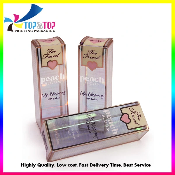 Custom Clear Printing PP/PVC/Pet Plastic Packaging Cosmetic Box with Facotry Price