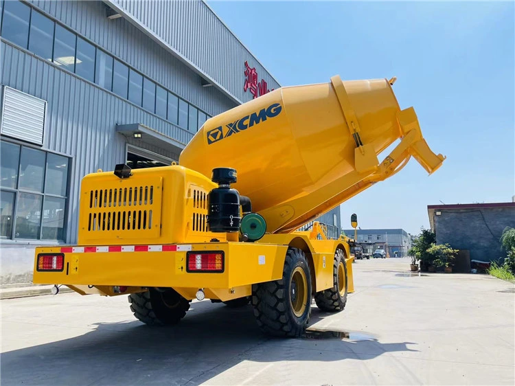 XCMG Concrete Truck Mixer Slm4000I 4m3 Small Mini Self Loading Concrete Mixer