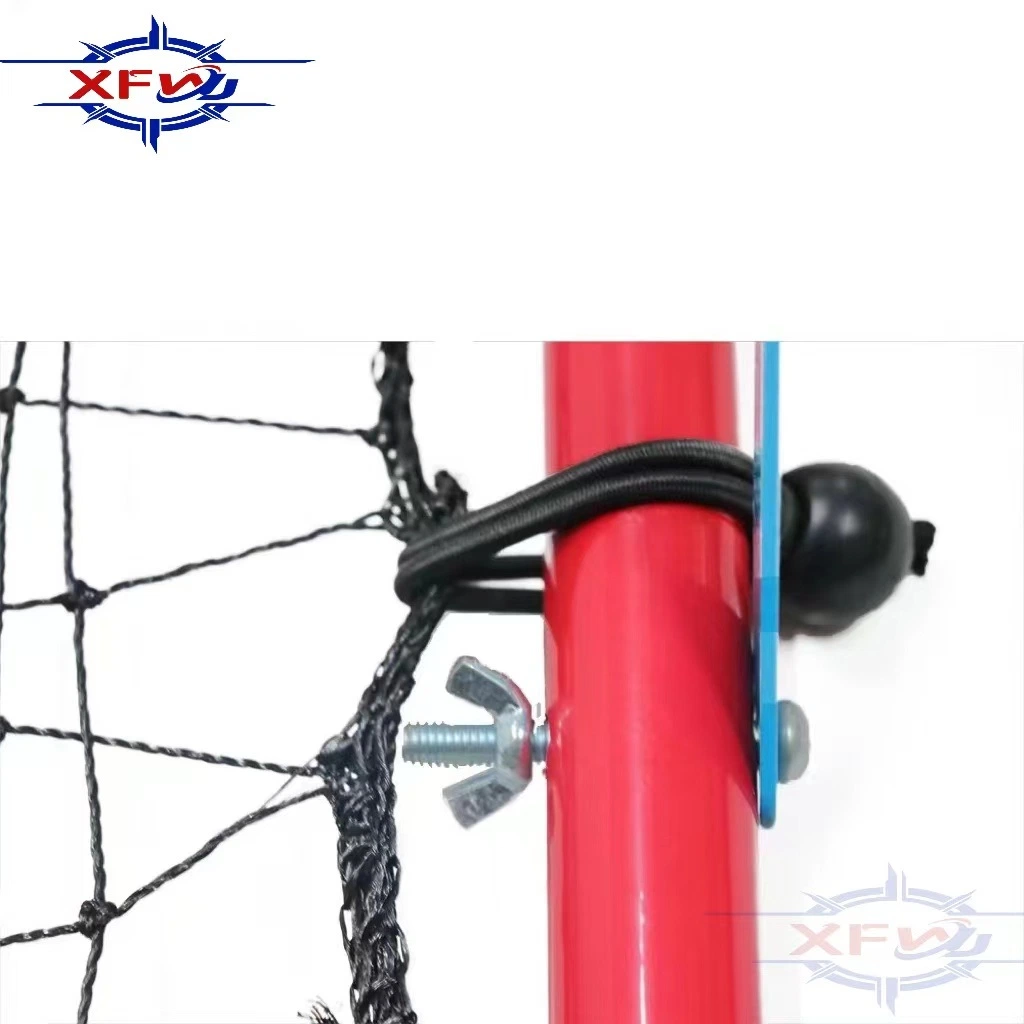 Equipamento de treino de futebol com tubo de aço ajustável objetivo de treino de futebol para suporte de futebol Meta líquida