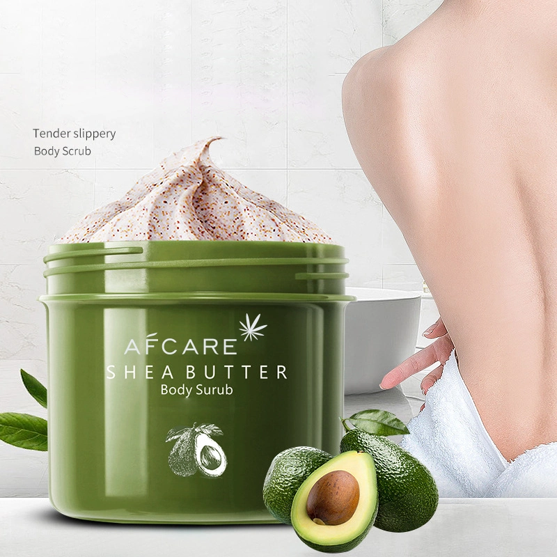 100% Nature Facial Exfoliating Anti Aging Wholesale Avocado Cranberry Peach Body Face Scrub