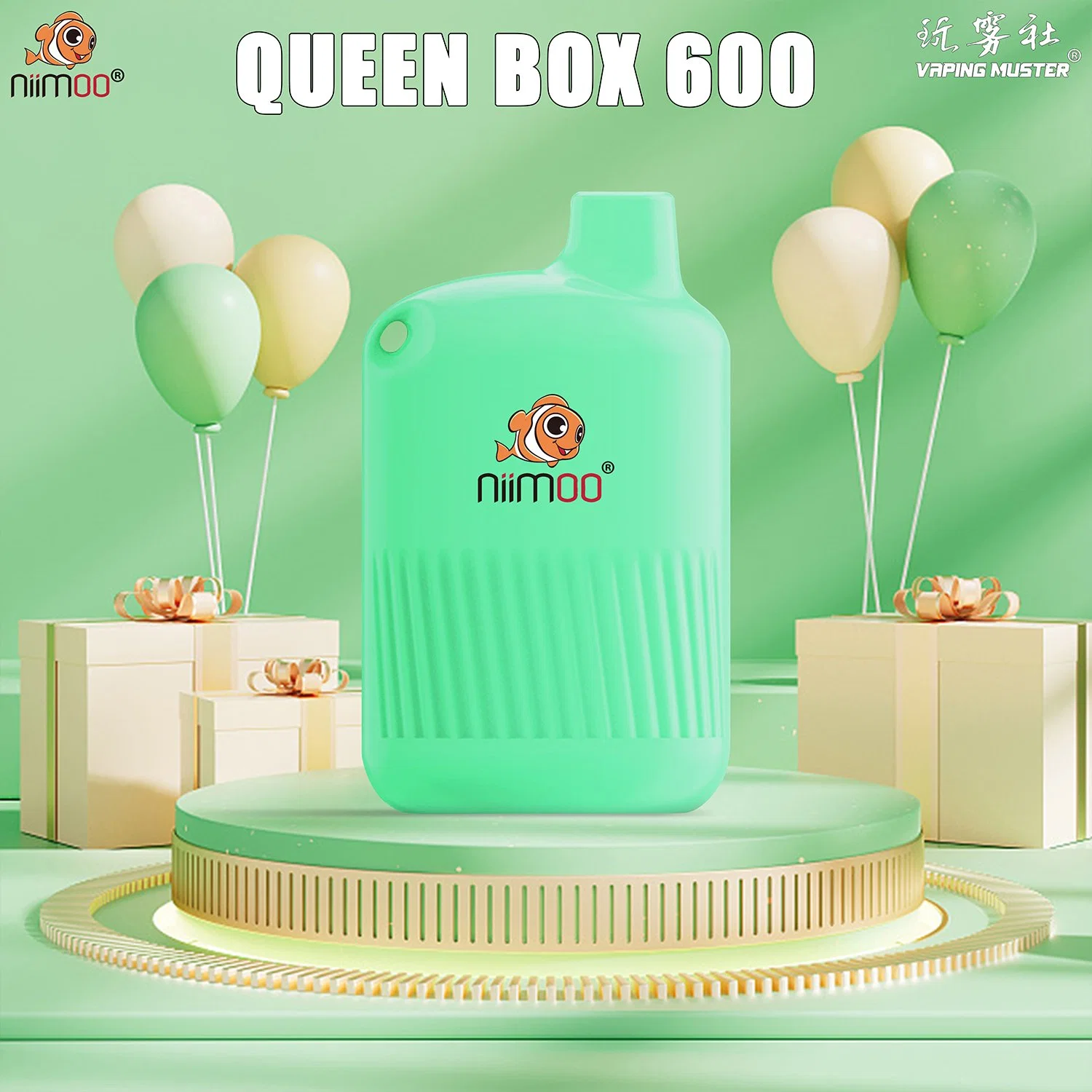 Niimoo Wholesale I VAPE desirable Cool Mint Puff OEM ODM 600 Puffs Bar desechable VAPE Pen Ecigs