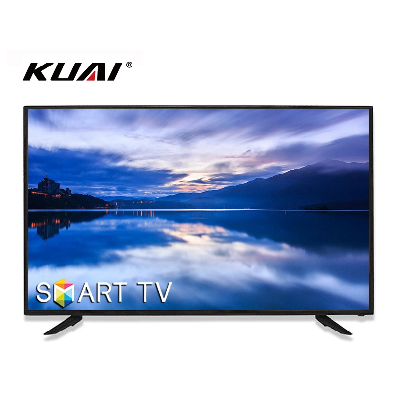 مصنع الجملة جديد 32"42"43"50"55"65" سماعات HiFi موديل شاشة LCD موديل الموسيقى شاشة التلفزيون التناظري أو الرقمي شاشة LCD Smart Android LED التلفاز