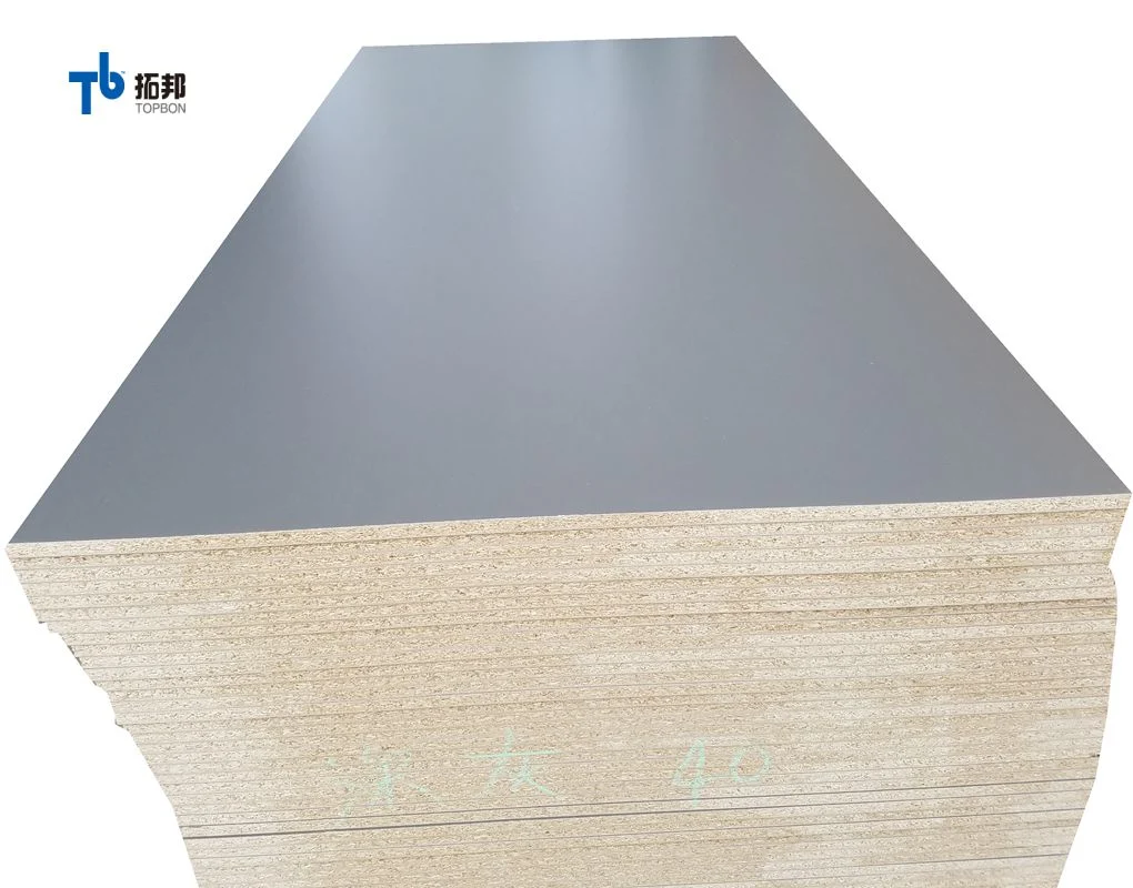 Melamine Faced Particle Board/Melamine Particle Board Factory for Furniture Usage