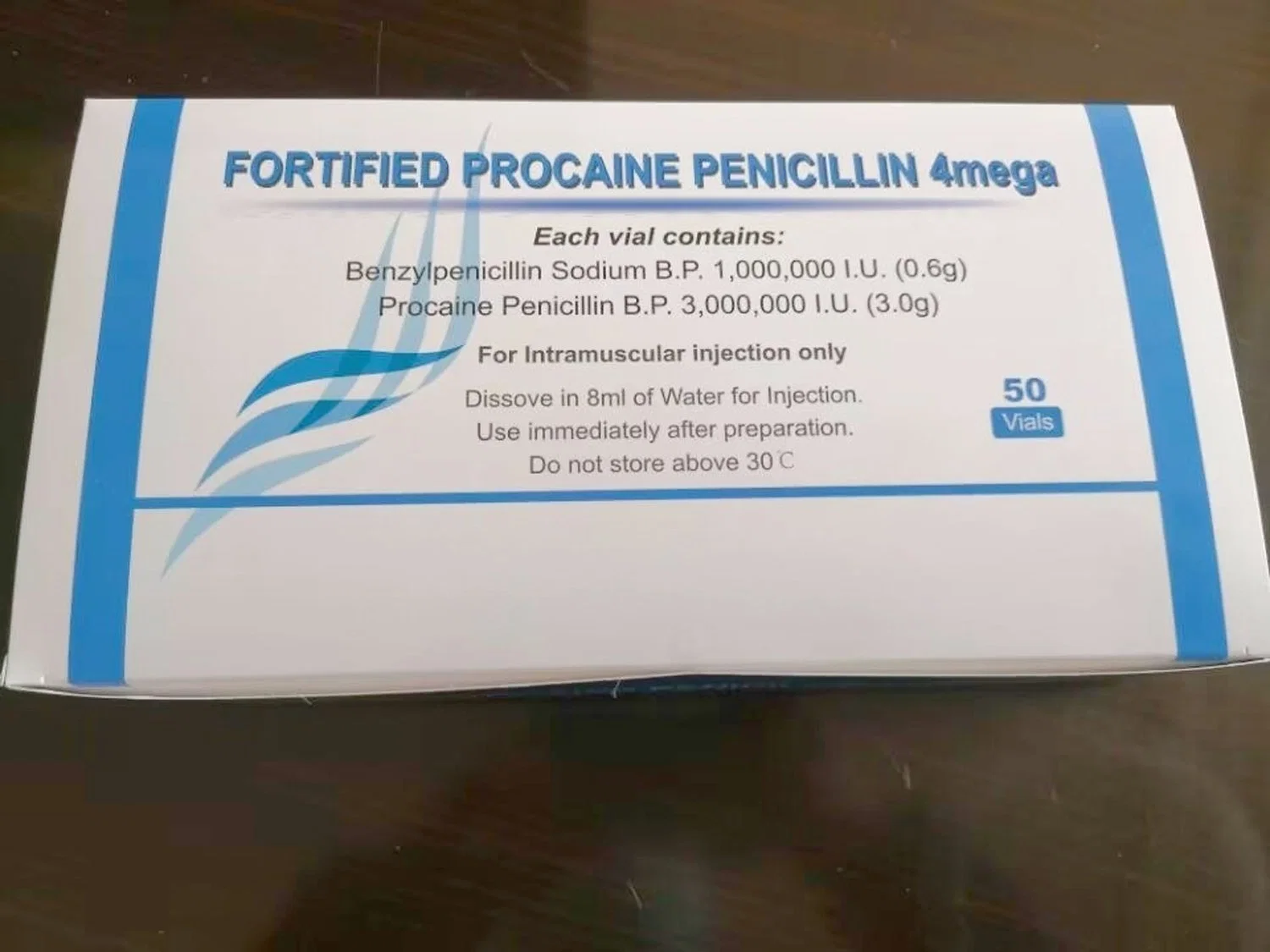 GMP Certified Fortified Procaine Penicillin for Injection