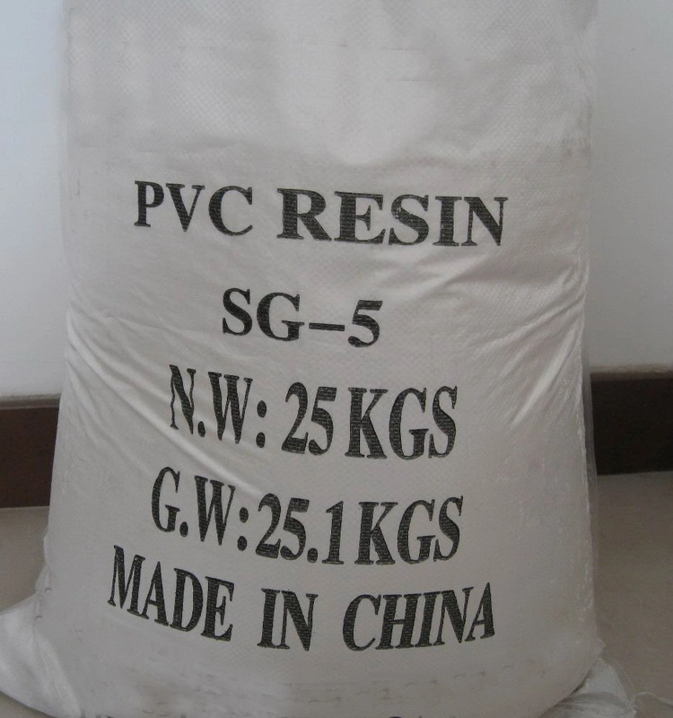 Proveedor de resina de PVC de material plástico, resina de PVC SG5