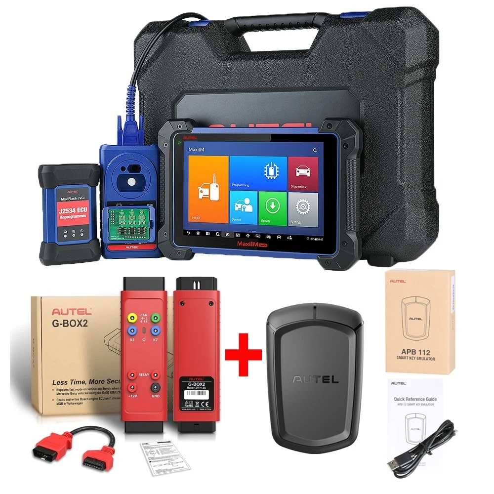 Autel Im 608 Key Programmers Scanner with IMMO ECU Reset/Adaptation, Refresh/Coding All System Diagnostic for All Cars