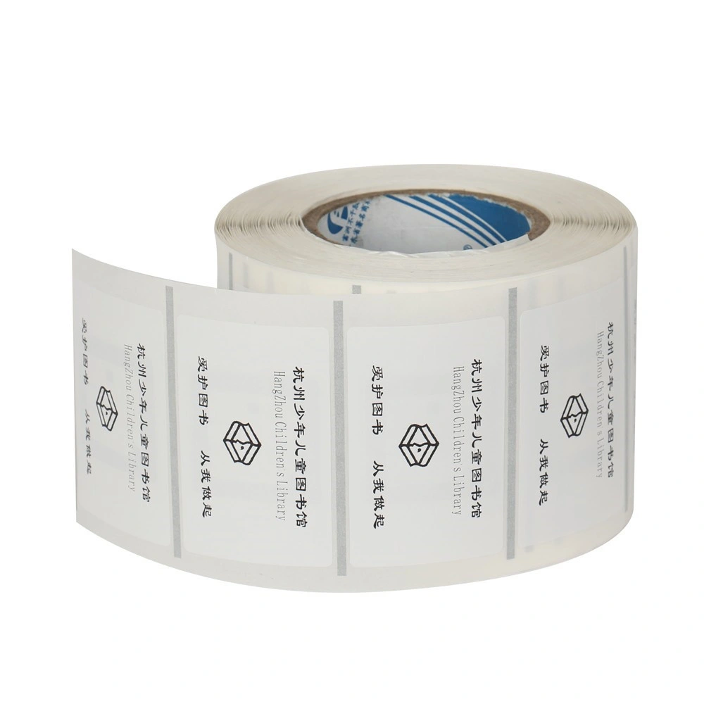 High Performance Tag RFID UHF with EAS Alarm Library Book Label