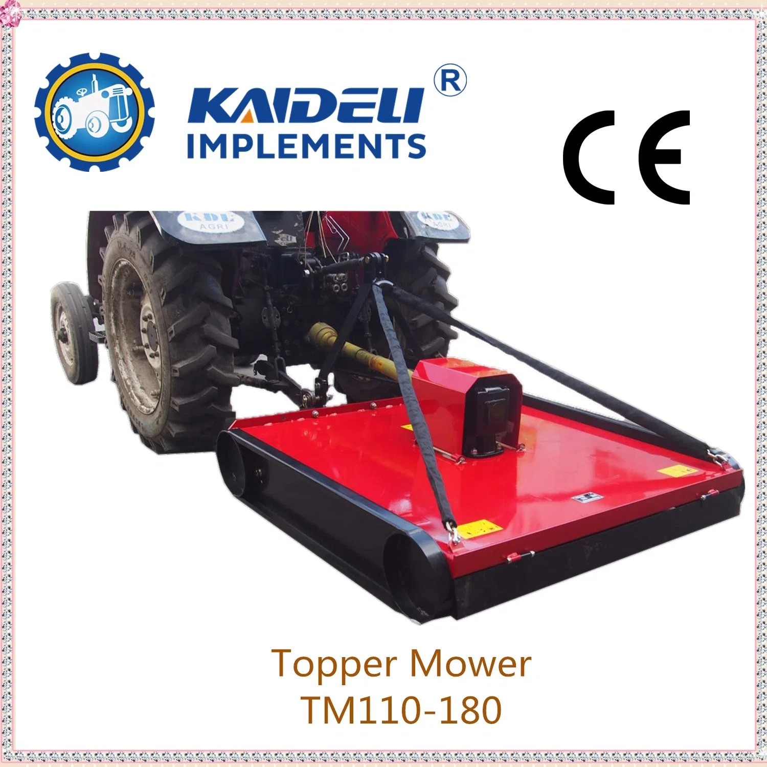 Tractor Mounted 18-50HP Rotary Topper Mower