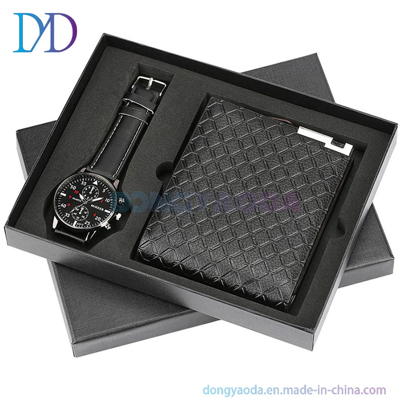 Watch Wallet Set to Send Customers Practical Gifts Company Activities Store Celebration Annual Meeting Business Gift Set