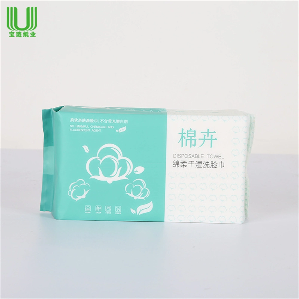 Multiuse Wet and Dry Non Woven Disposable Face Towel for Sensitive Skin