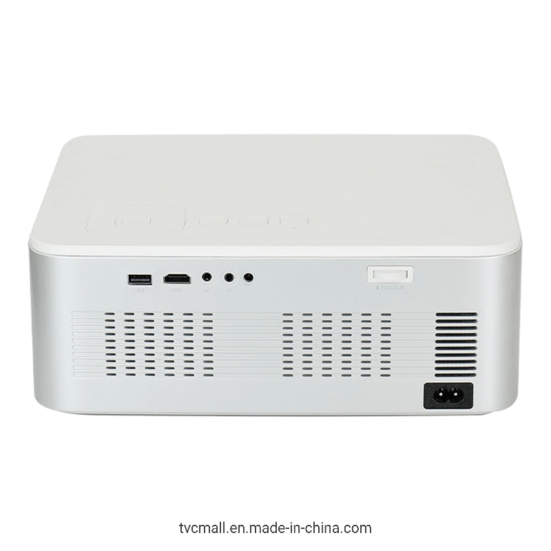 L003 Bluetooth 2000: 1 1080P Android TV 10.0 2.4G / 5g Dual-Band Design Projector - EU Plug