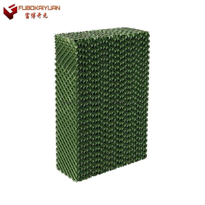 7090/7060/5090 Brow/Green/Yellow/Black Coating Evaporative Cooling Pad/Media for Poultry/Greenhouse/Industrial/Livestock/Chicken House/Pig Farm/Air Cooler Fan