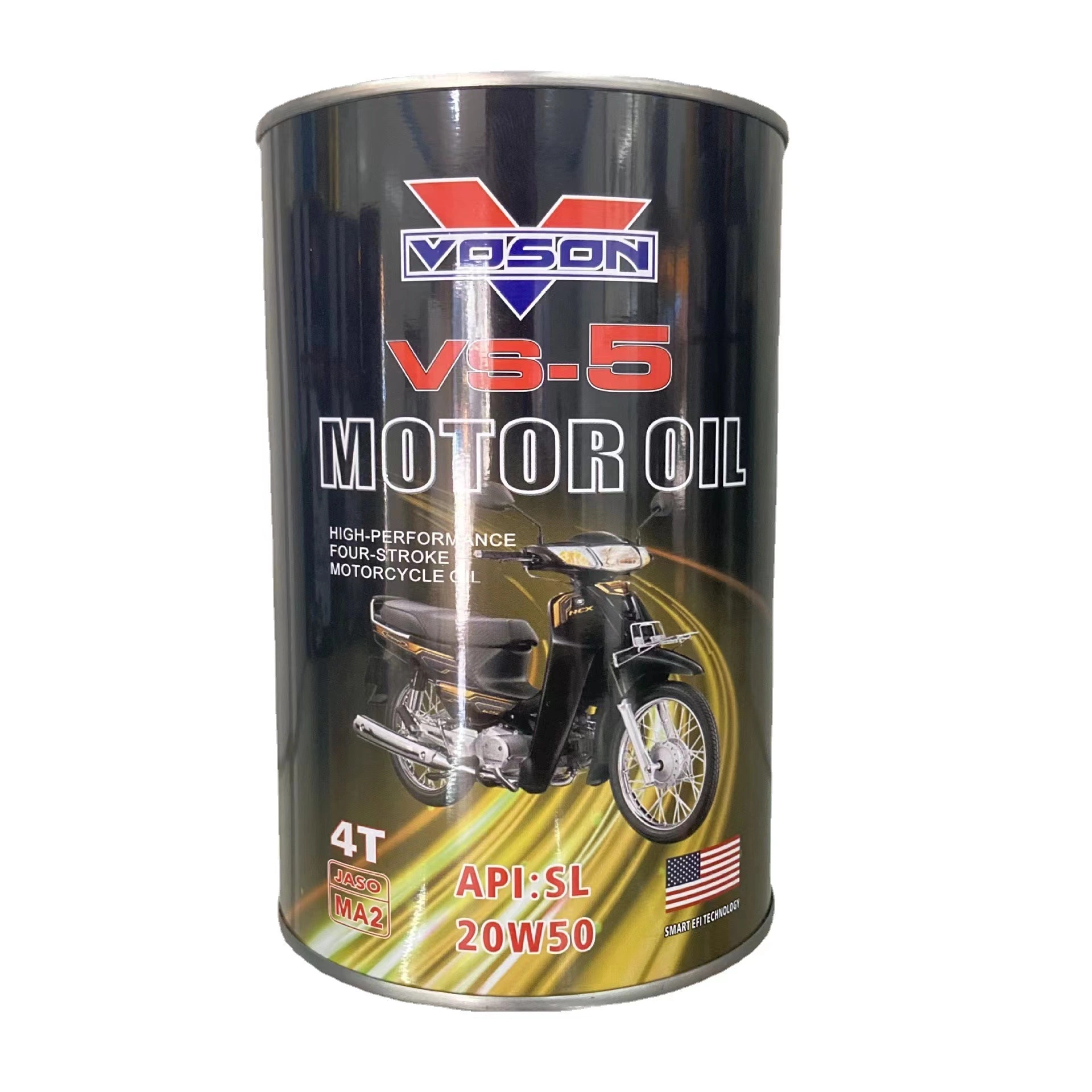 Óleo para motociclos SL 20W50 1L motor MA2 4t O petróleo é exportado para o Sudeste Asiático