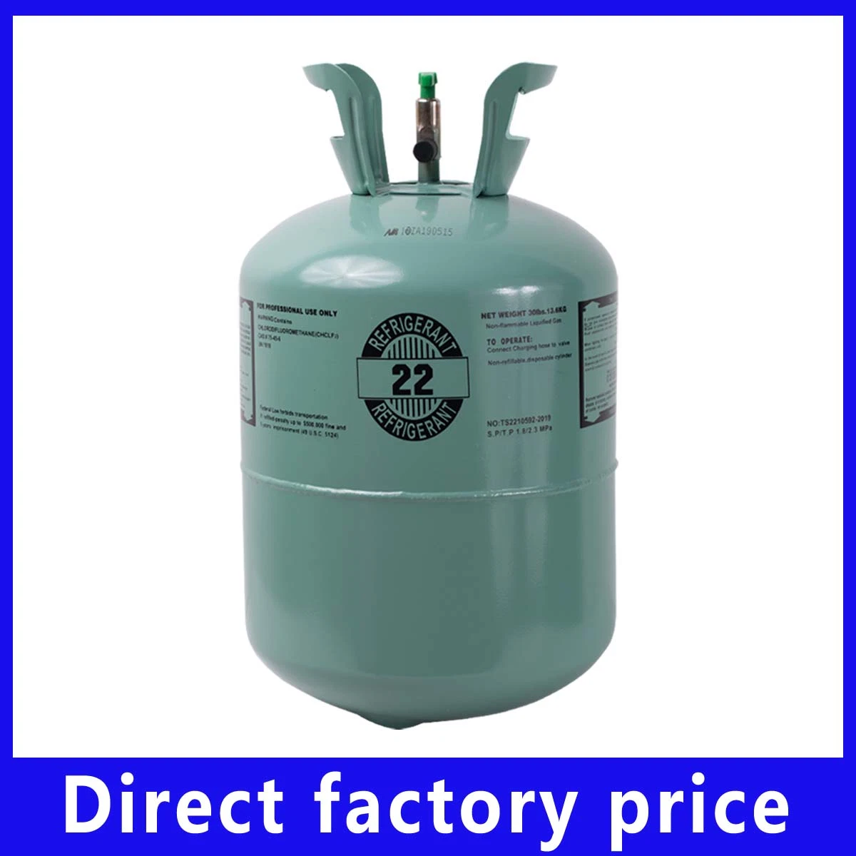 Refrigerant Gas Disposable Cylinder with R22 From Responsible Factory