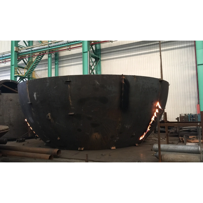 Custom Pressure Vessel Head Fabrication with Welding Service