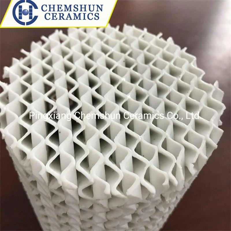 Ceramic Structured Packing as Column Internals Manufacturer