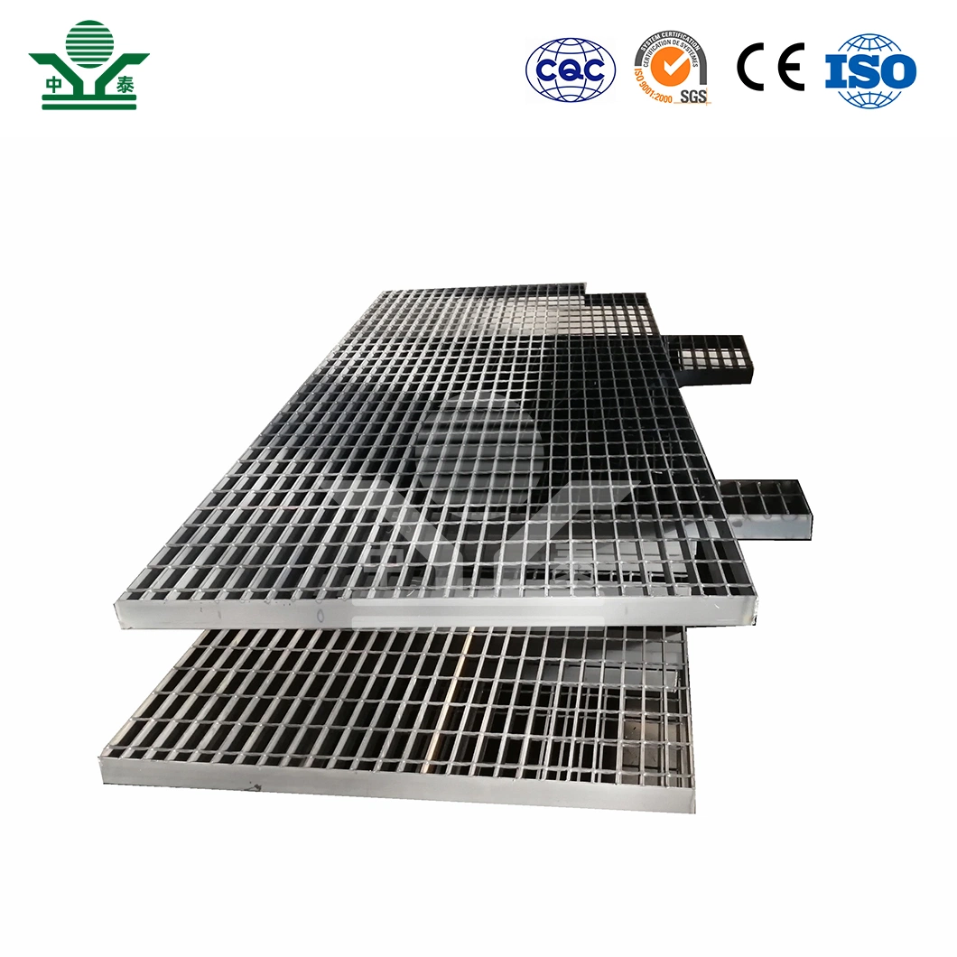 Zhongtai Stainless Steel Grating Cover Original Factory Kitchen Sink Grate 1 - 1/4 Inch X 1/8 Inch Galvanized Trench Drain Grating