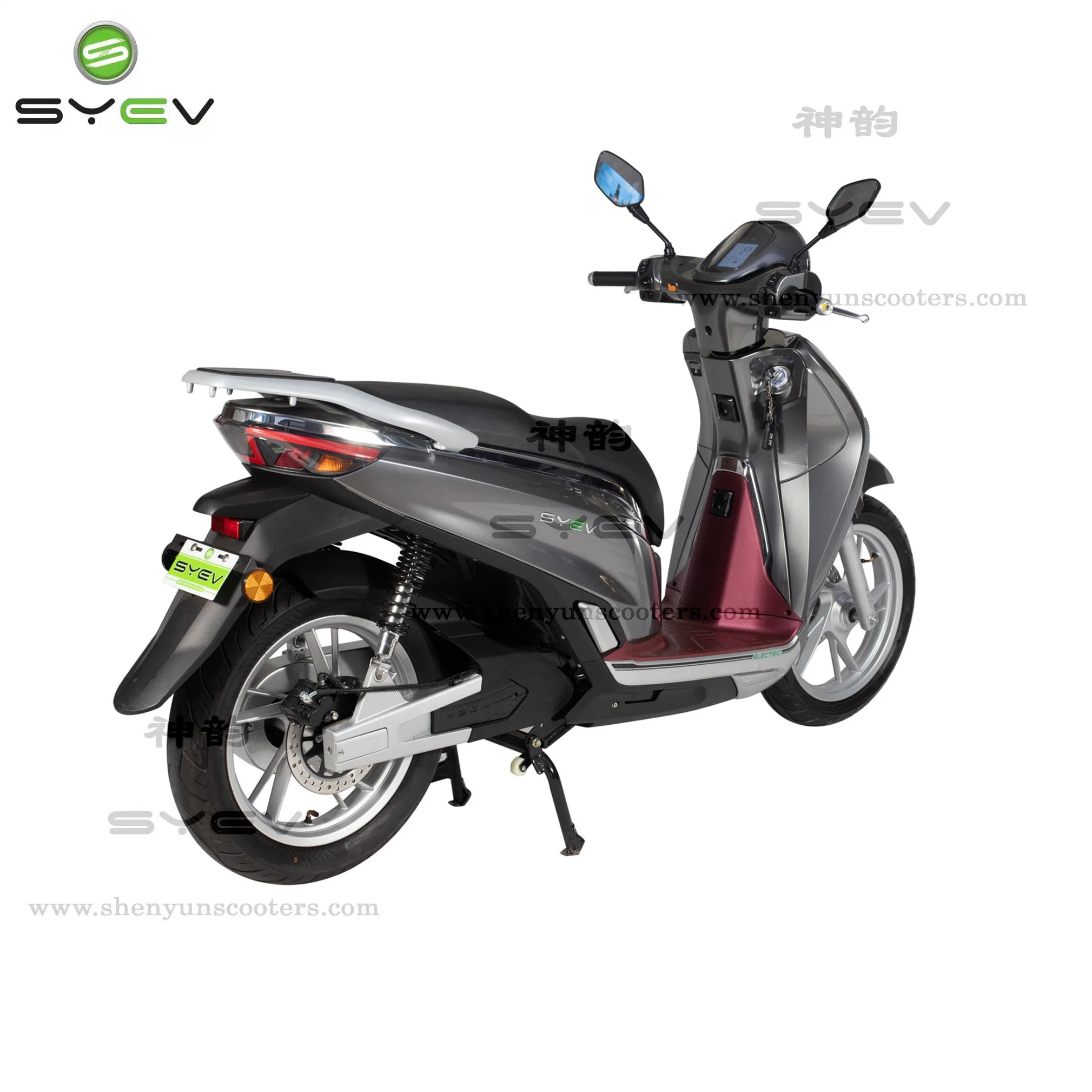 72V45Ah más duradero de 3000W motocicleta eléctrica con Auto Botón de arranque remoto