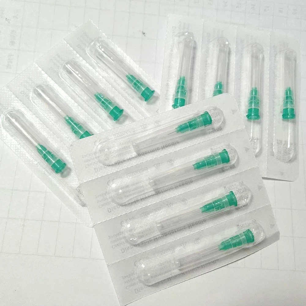 Medical Meso Nano Needle Facial Injection 30g/32g/33G/34G4mm Hyaluronic Dermal Filler Injection