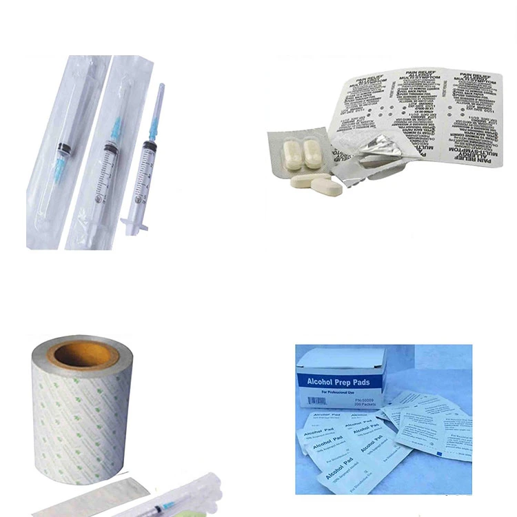 Бумага бумажная обвязка таблетки таблетки таблетки запечатывание пленка упаковка блистер Упаковка лекарства Foil Aluminium Carton Roll Soft
