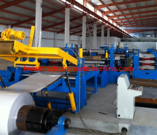 Automatic Metal Steel Sheet Coil Slitting Machine Production Line