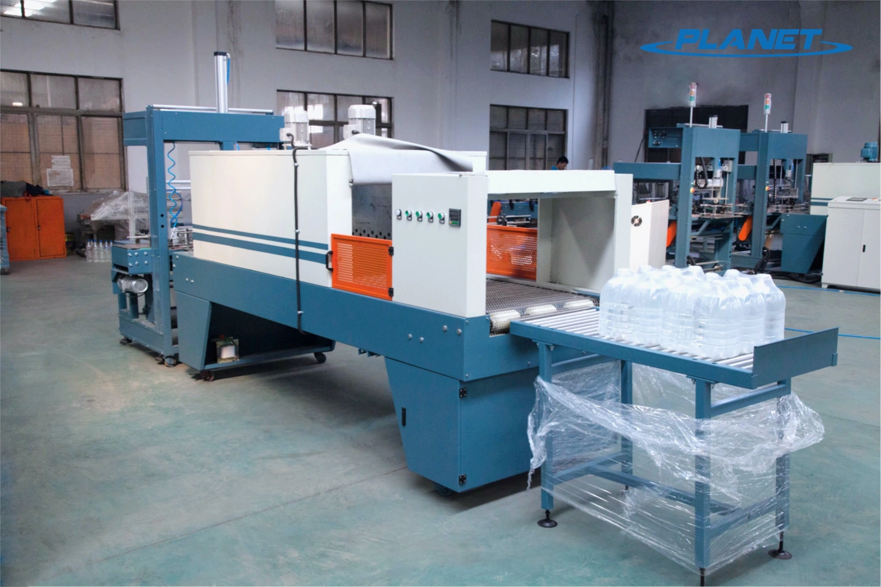 L Type PE Film Shrink Wrapping Equipment