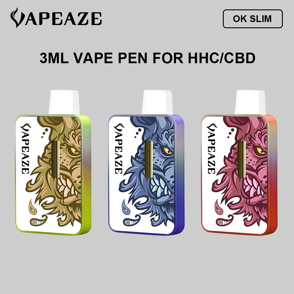 Cartucho para preço a granel de venda a quente para 1 ml de 2 ml de capacidade de óleo de 3 ml de melatonina Caneta de papel de Vape de vaporizador personalizada Pen