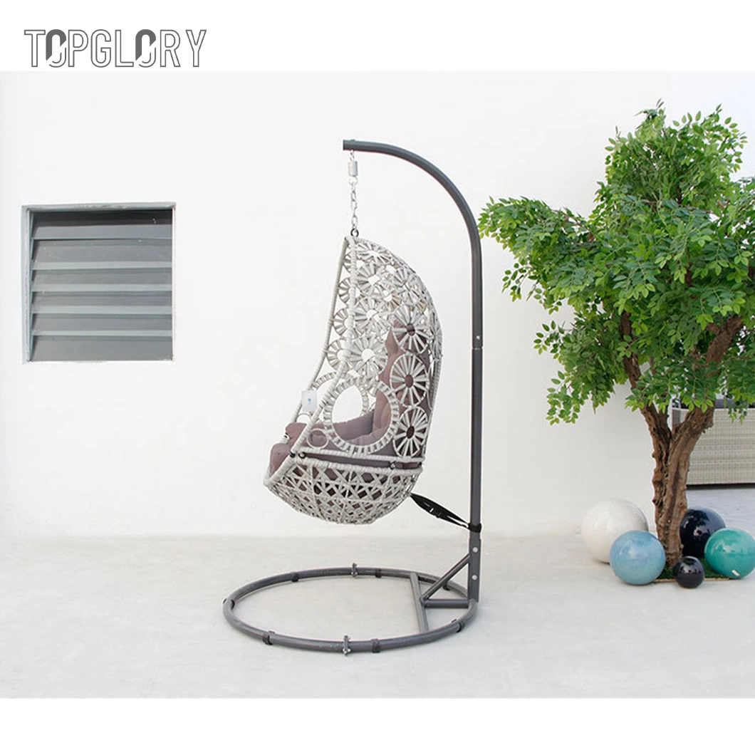 High quality/High cost performance  Outdoor Home Furniture Swing Chair Garden Balcony Swing Bed Rocking Chair