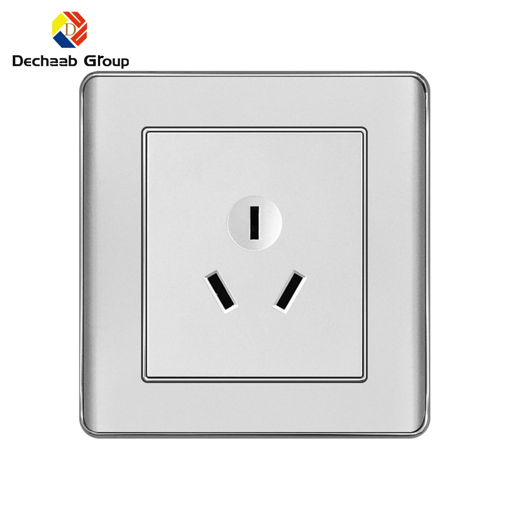 16A Rated Current Ordinary Wall Socket with Nylon Back Site