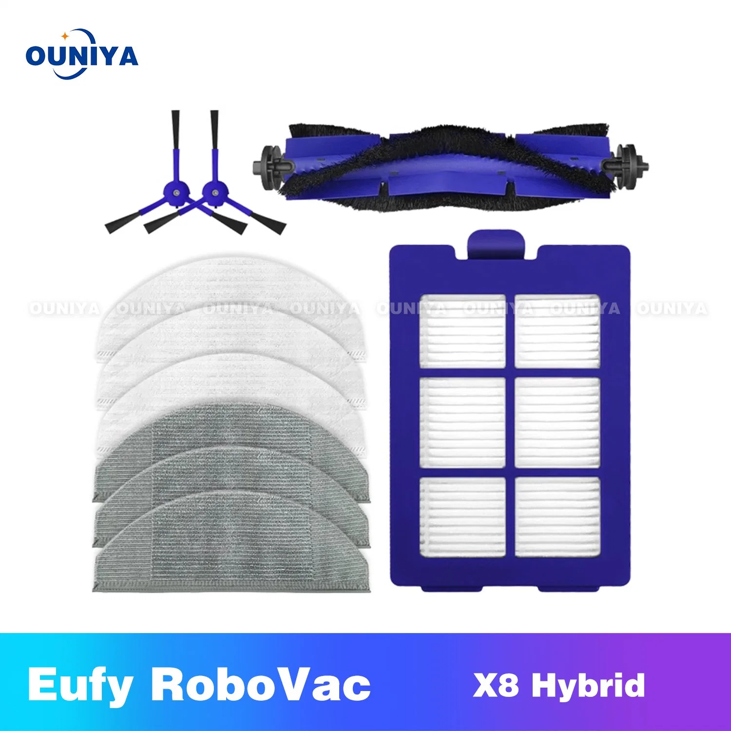 Anker Eufy X8 Hybrid Robotic Weeping Robot Cleaner Vacuum Dust Bag